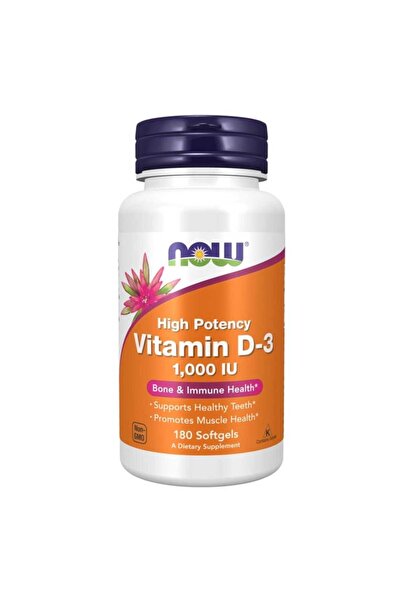 NAW VITAMIN D3 1000 IU 180 SOFTGELS