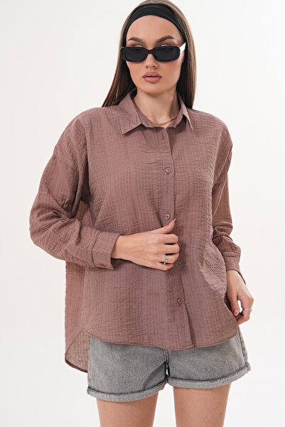 ŞİMAL Cămașă lungă de damă 260124