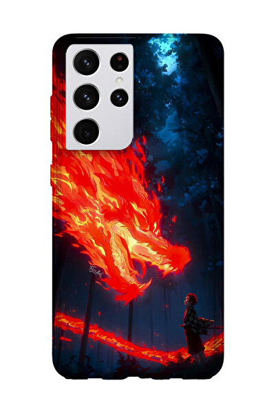 lelia حافظة هاتف شفافة متوافقة مع جالاكسي S21 الترا مطبوع |   المجموعة: دفتر ...