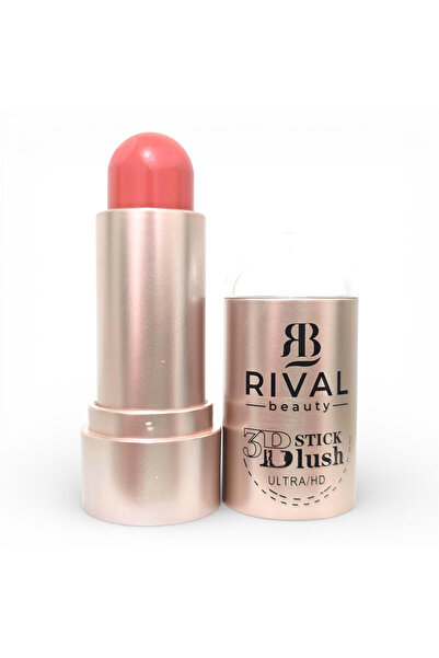 Sudedi Home Rival Beauty 3D Stick Blush Ultra HD Krem Allık Stick Doğal Canlı...