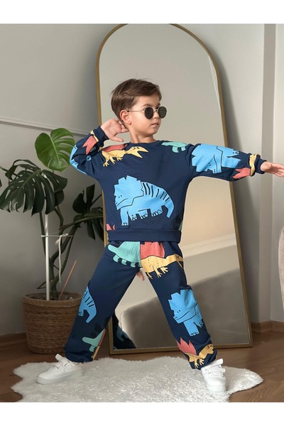 Melodikids Sezonski komplet trenerke za dečake (gornji i donji deo)