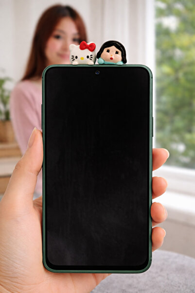 seymenbıçakçılık 3D Phone Back Sticker Figure Set of 2 – Decorative Phone Acc...