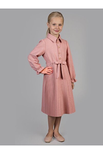 Cherrys Bebek Eteği Piliseli Elbise