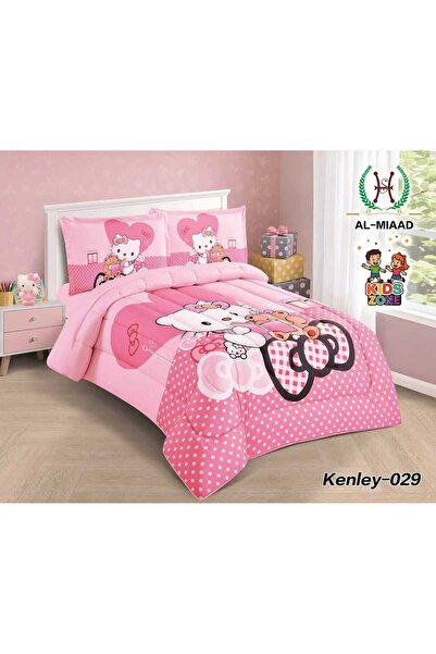 ALMIAAD طقم مفرش رسومات أطفال 4 قطع من المايكروفايبر الفخم رسومات ديجيتال ثاب...