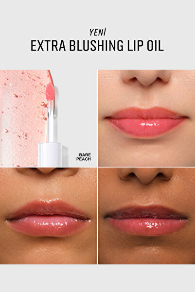 BOBBI BROWN Extra Blushing Lip Oil Nemlendirici Renkli Dudak Yağı - Bare Peach