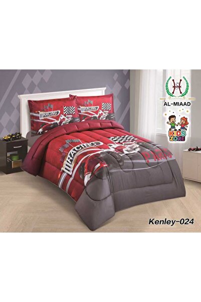 ALMIAAD طقم مفرش رسومات أطفال 4 قطع من المايكروفايبر الفخم رسومات ديجيتال ثاب...