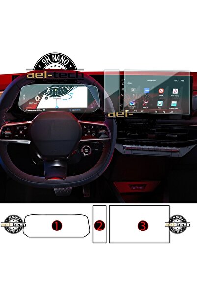 ael-tech Renault Clio Evolition Plus Compatible Digital Display, Navigation a...