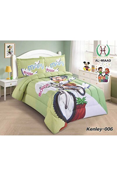 ALMIAAD 4-piece children's microfiber bed sheet set with digital prints for y...
