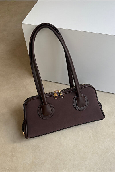 Mupa Shoes Women's Handbag Aci Brown Suede