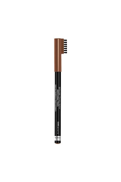 RIMMEL LONDON Brow This Way Professional Eyebrow Pencil, 006 Brunette