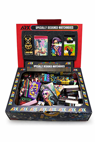 GoldEagle Özel Tasarım Kibrit Kutusu Seti