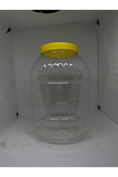 YILMAZLARGLOBAL 5 Kg Plastik Turşu Kavanoz Bidon