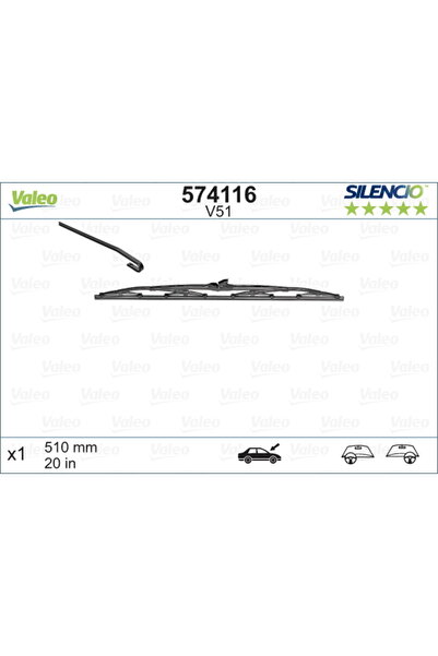 VALEO Wiper Blade 574116
