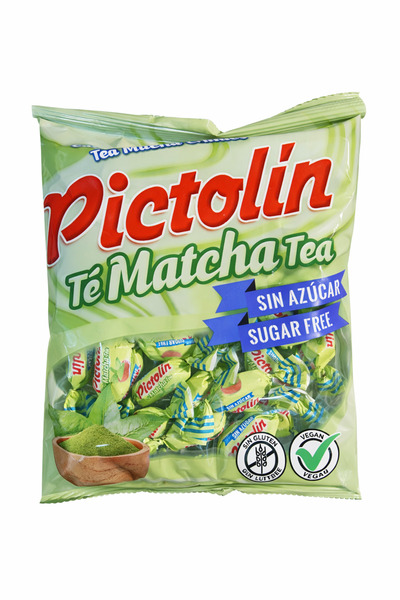 Pictolin Sugar-free Matcha tea candies – gluten-free, vegan 65g