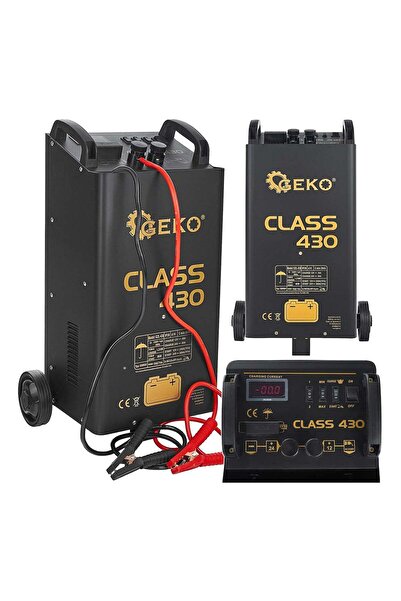 GEKO ROBOT PORNIRE BATERIE AUTO CU REDRESOR 360A CLASS 430