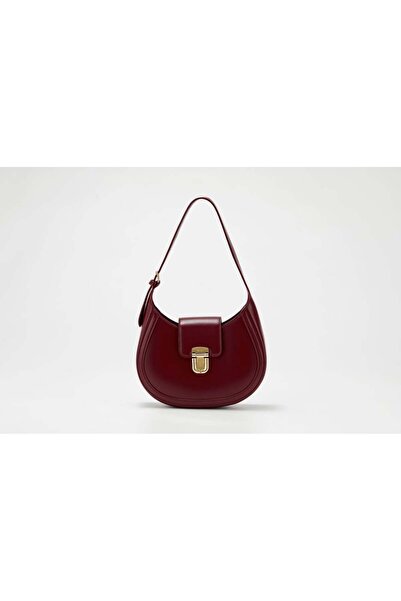 Generic Zajal - Shoulder Bag - Single Handle, Burgundy Color
