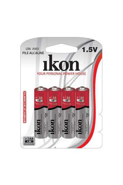 Ikon بطارية قلوية AA