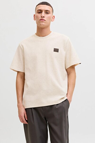 Jack & Jones Muška bela Jjdaytona majica kratkih rukava sa okruglim izrezom S...