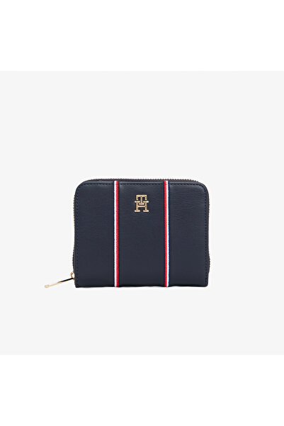 Tommy Hilfiger Icon Med Flap Corp Kadın Mavi Cüzdan