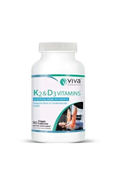 VİVA K2 & D3 VITAMINS CAPSULES 90S