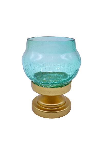 Maple Leaf Home T Light Holder with Metal Base, Assorted