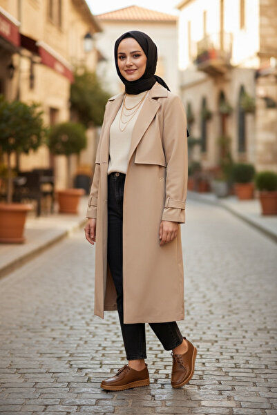 İYİSİNDEN SHOES حذاء نسائي من الجلد باللون البني كاجوال من لاوفر