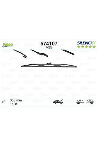 VALEO Lamelă ștergător 574107