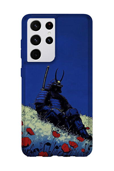 lelia حافظة هاتف شفافة مطبوعة متوافقة مع هاتف سامسونج جالاكسي S21 الترا |   ا...