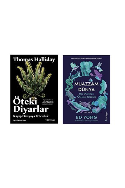 Domingo Yayınevi oteki diyarlar+ muazzam dunya=(2kitap)