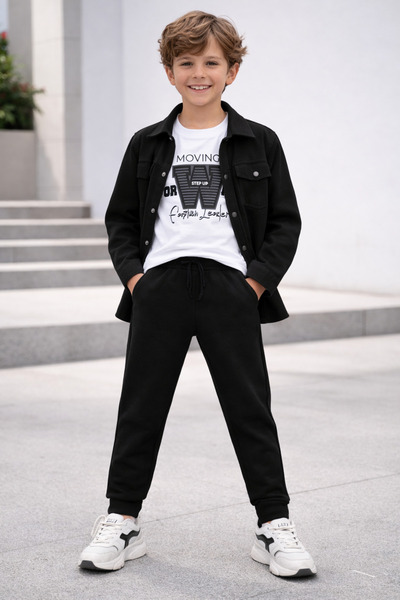 SURVIVOR 76002-26 Boy's Printed T-Shirt and Jogger Pants Combination |   Casu...