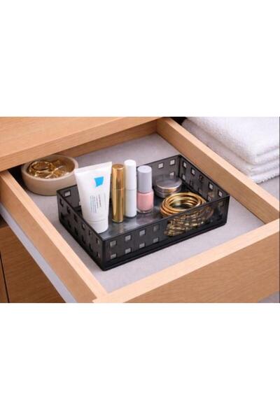 Generic Acrylic Storage Organizer with Square Openings Modern Design