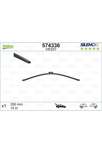 VALEO Lamelă ștergătoare 574336