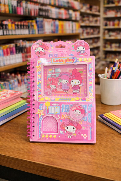AYDAN26 Sanrio Sticker Otomat Defter
