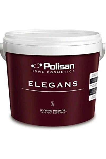 Polisan ELEGANS 12.5 LT SAKIZ BEYAZ YARI MAT