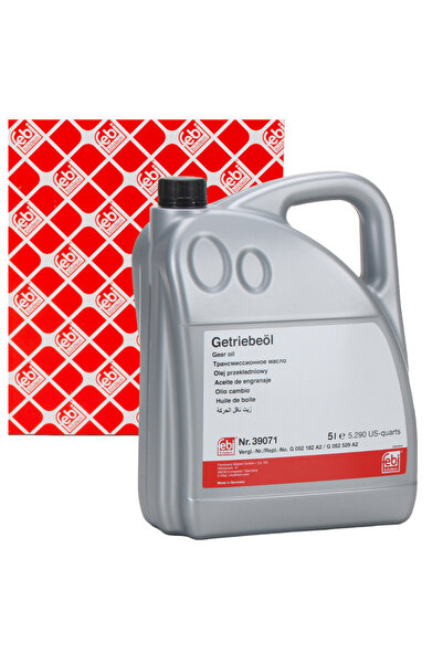 FEBİ VW DSG ATF DCTF Otomatik Şanzıman Yağı Sarı 5 Litre W205 W213 W176 W253 ...