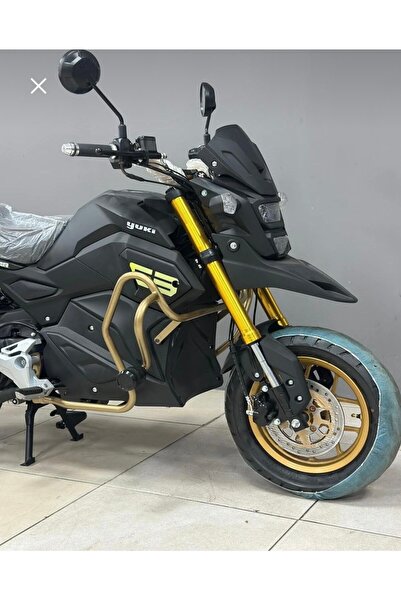 Yuki HAMMER 50/125 CC ÖZEL ÜRETİM KORUMA DEMİRİ GOLD(SARI)+ARKA DİSK MODELİ U...