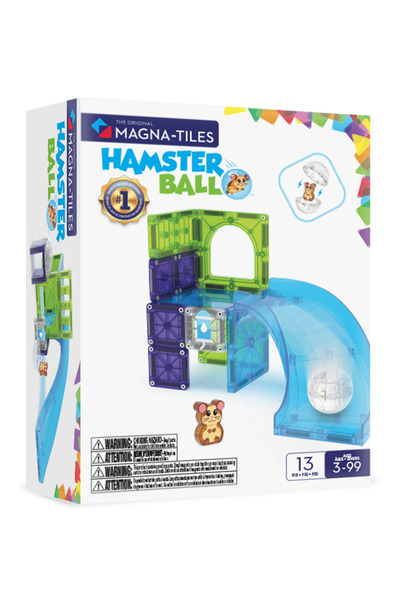 Magna Tiles ماجنا-تايلز ®   - كرات الهامستر المغناطيسية - 13 قطعة