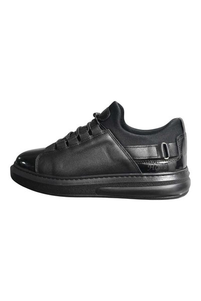 HON'S Nova Flex Rubber Laced Genuine Leather Men's Sneaker Shoes 2620