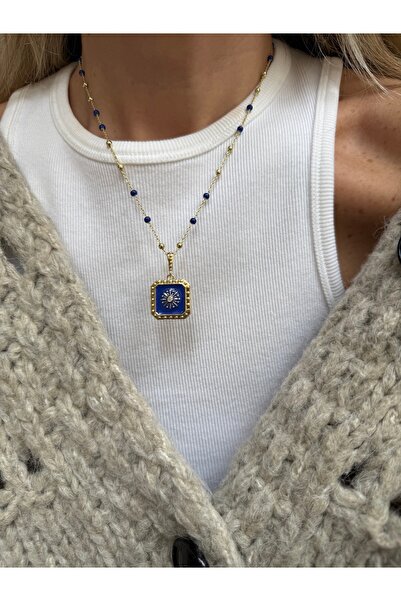 Rossetto Atelier Imported Blue Wie Necklace