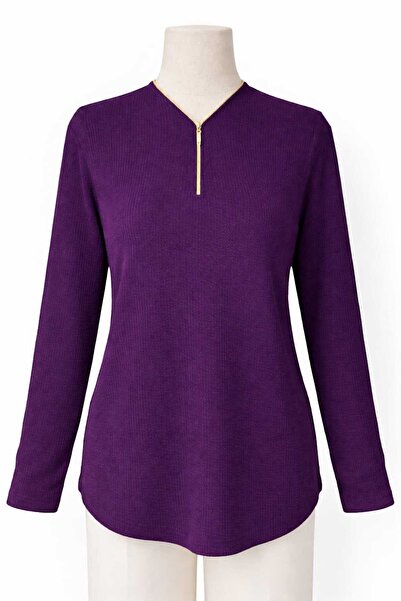 Nacar Moda Women's Lycra Mid-Age and Above Winter Three-Season Mother's Combe...