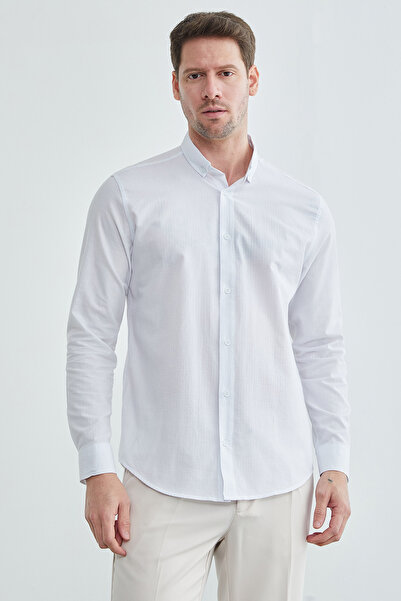 Fulla Moda Striped Buttoned Shirt