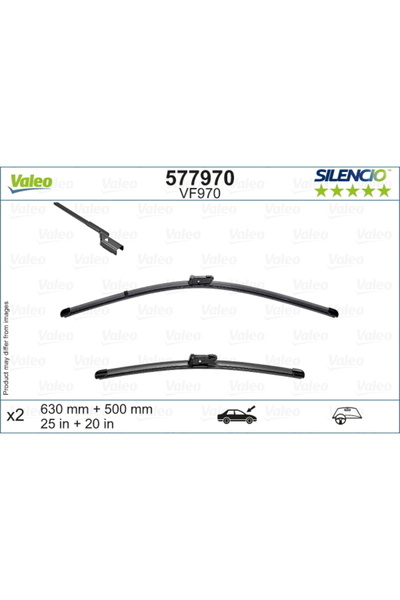 VALEO Μάκτρο υαλοκαθαριστήρα 577970