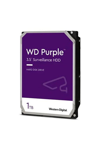 Universal 1 Tb Wd 3.5 Purple Sata3 5400Rpm 64Mb 24/7 Security Wd11Purz (3 Yea...