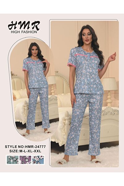 HMR Women's chiffon pajamas