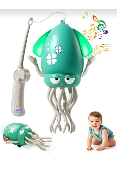 Aksoy Toys Dans Eden ve Sürünerek İleri Geri Hareket Eden Işıklı ve Şarjlı Ah...