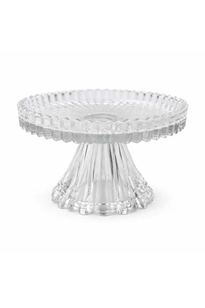 Generic Crystal Serving Stand with Luxury Base for Sweets and Fruits