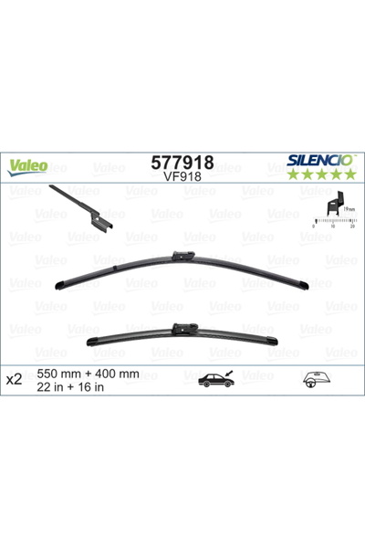 VALEO Wiper Blade 577918