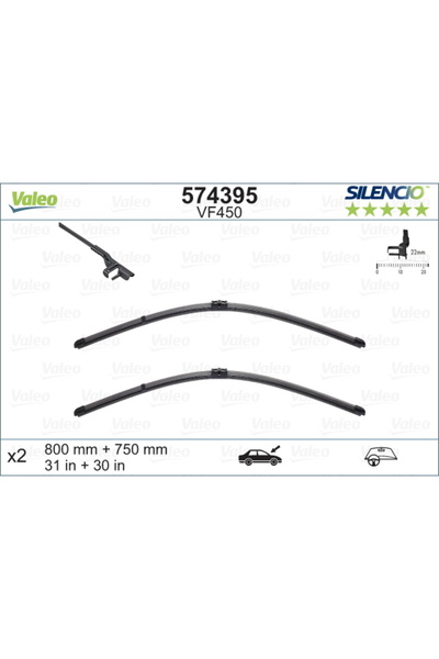 VALEO Wiper Blade 574395