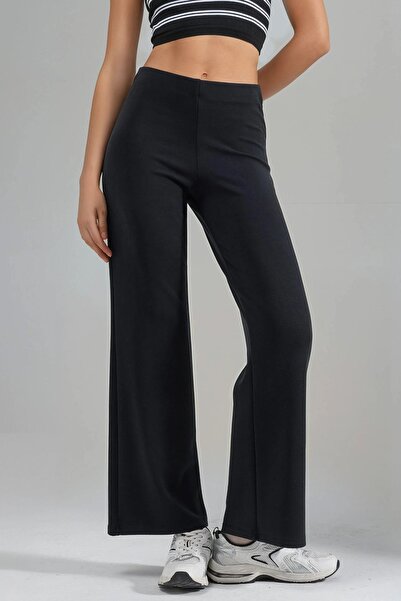 Hiccup Busem High Waist Straight Leg Pants