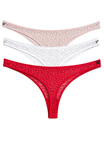 Vanilya Secret Čipka tangi, pakovanje od 3 komada